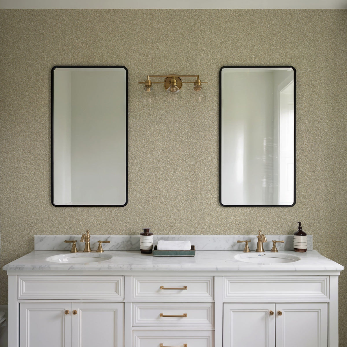 Granite Wallpaper - Gold room view