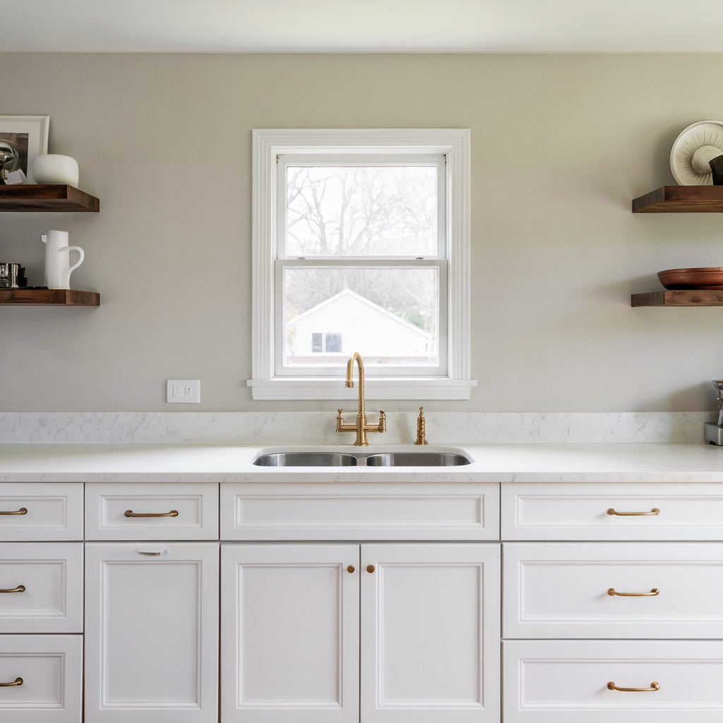 Textured Weave Plain Wallpaper - White room view