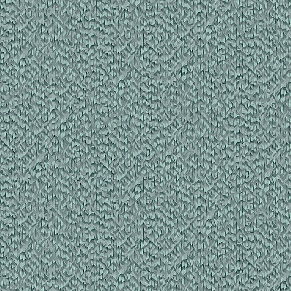 Textured Weave Plain Wallpaper - Blue pattern