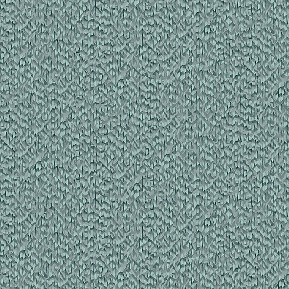 Textured Weave Plain Wallpaper - Blue pattern