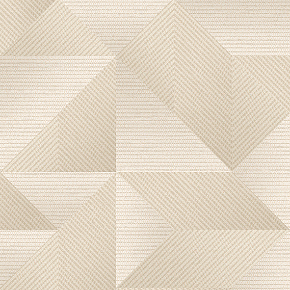 Prism Threads Wallpaper - Beige pattern