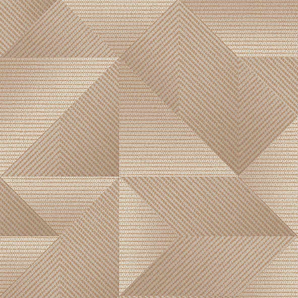 Prism Threads Wallpaper - Tan pattern