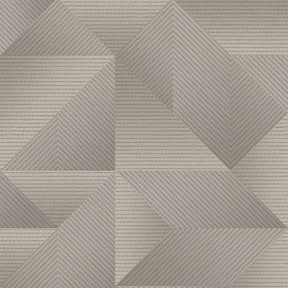 Prism Threads Wallpaper - Taupe pattern
