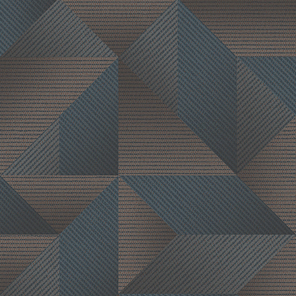 Prism Threads Wallpaper - Blue pattern