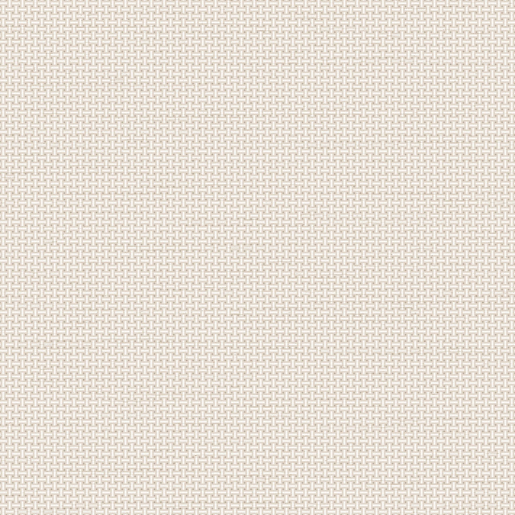 Cane Lattice Wallpaper - White pattern