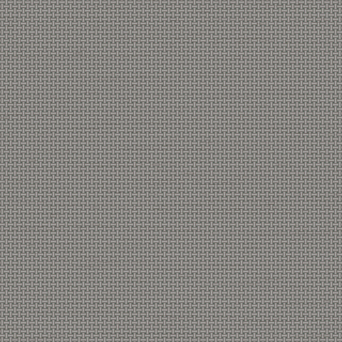 Cane Lattice Wallpaper - Dark Gray pattern