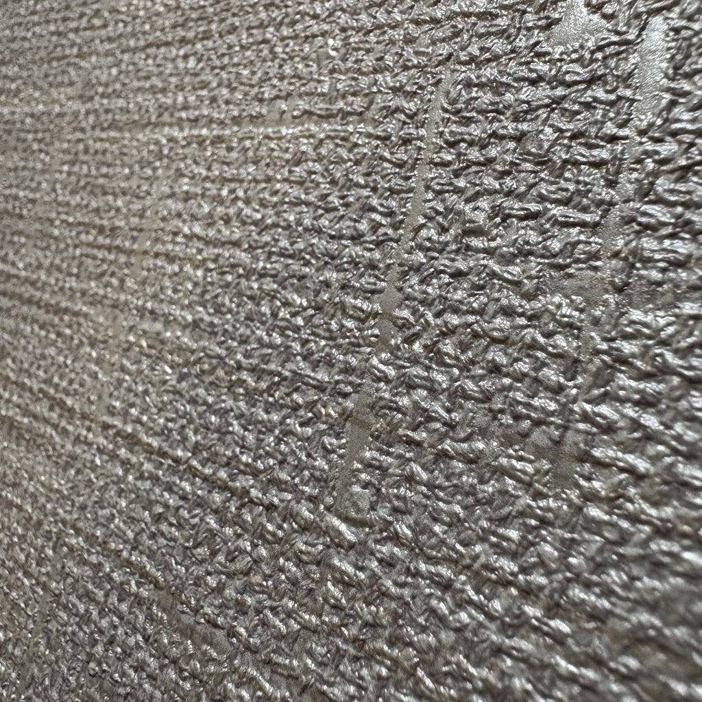 Hessian Wallpaper - Cream room view