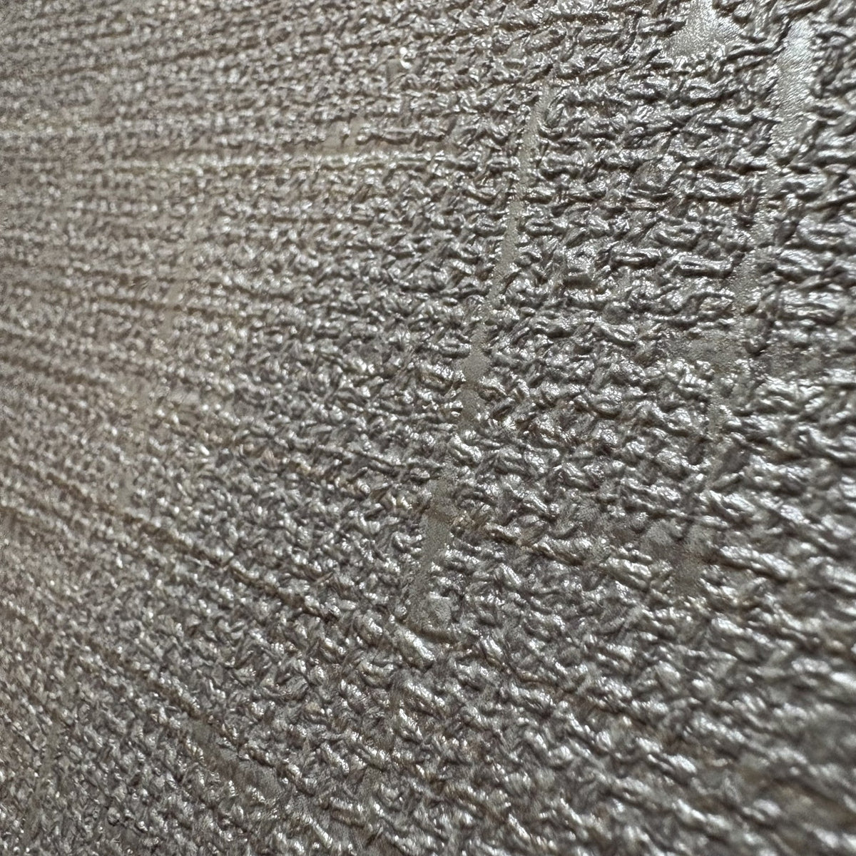 Hessian Wallpaper - Cream room view