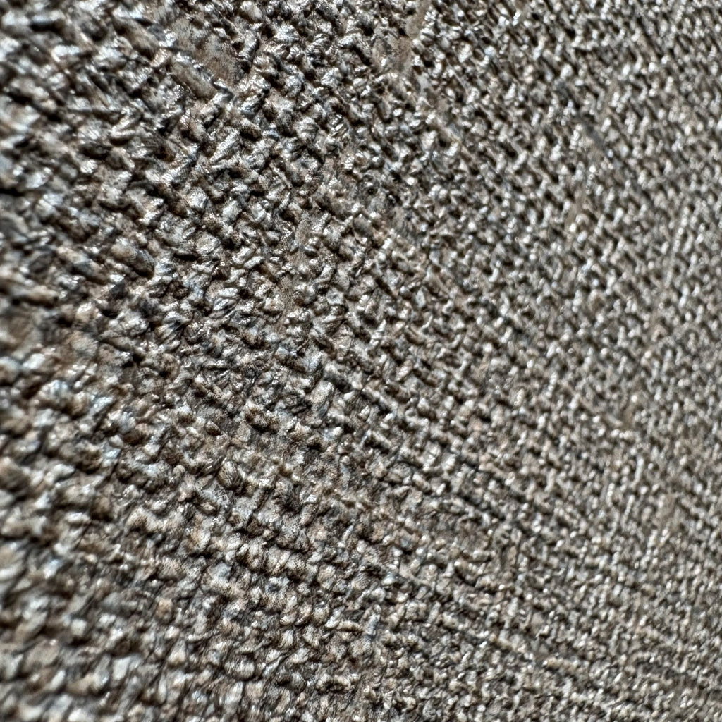 Hessian Wallpaper - Gray room view