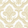 Traditional Damask Wallpaper - Gold pattern