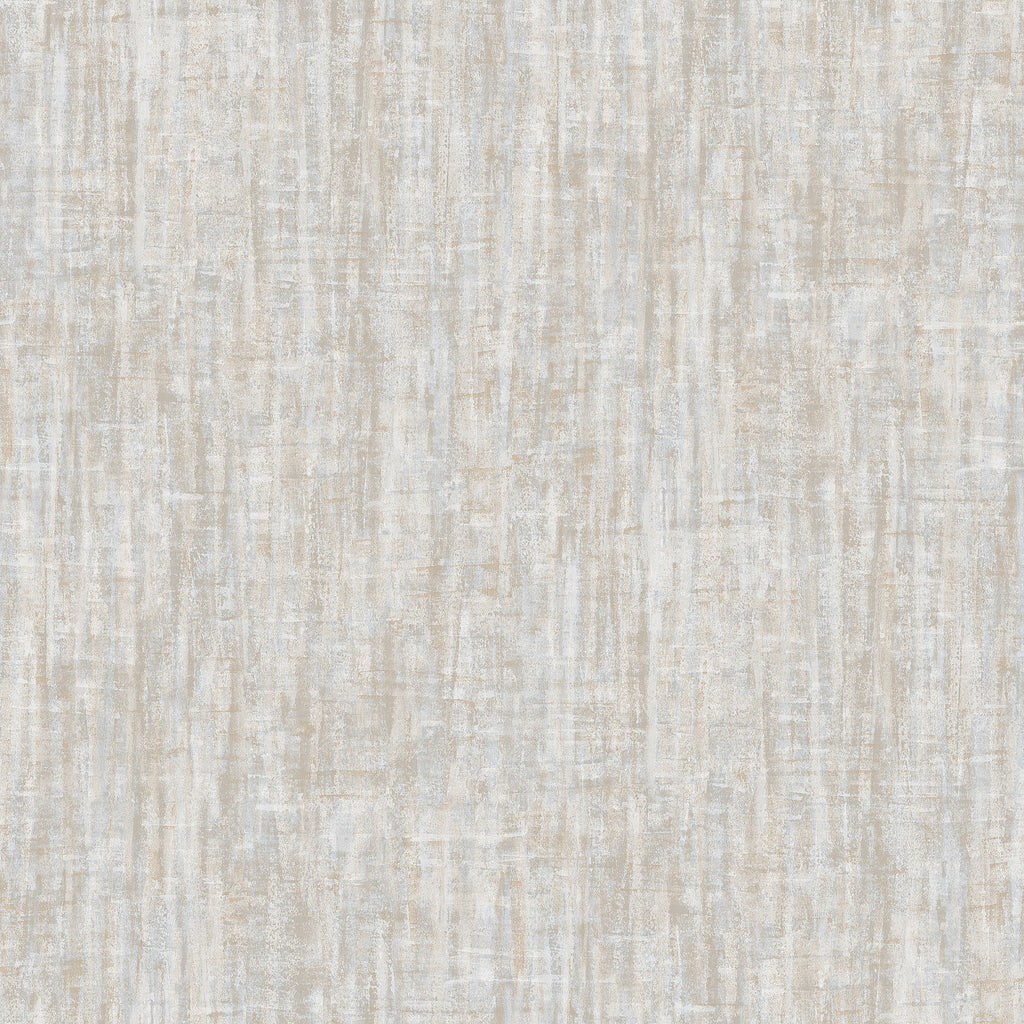 Washed Linen Weave Wallpaper - Gray pattern