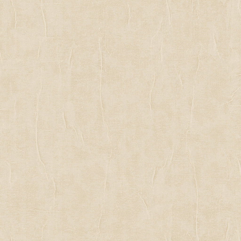 Crushed Linen Texture Wallpaper - Beige pattern