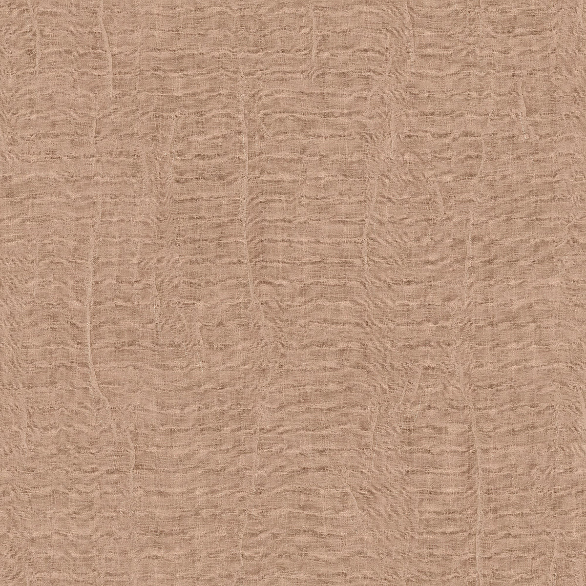 Crushed Linen Texture Wallpaper - Tan pattern