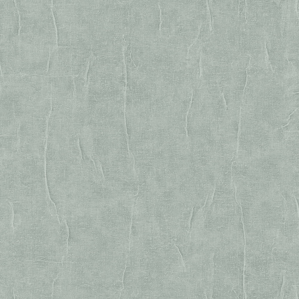 Crushed Linen Texture Wallpaper - Green pattern