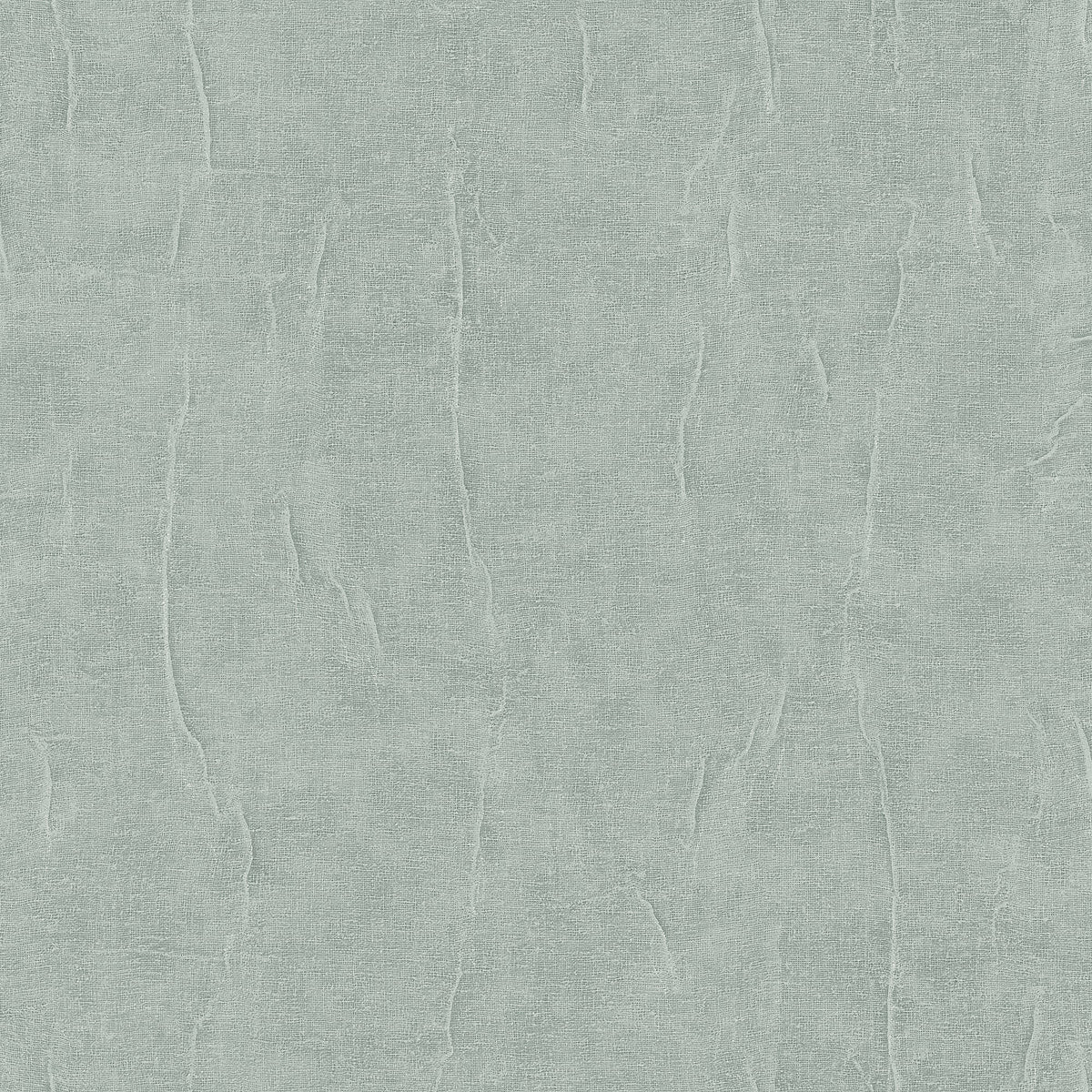 Crushed Linen Texture Wallpaper - Green pattern
