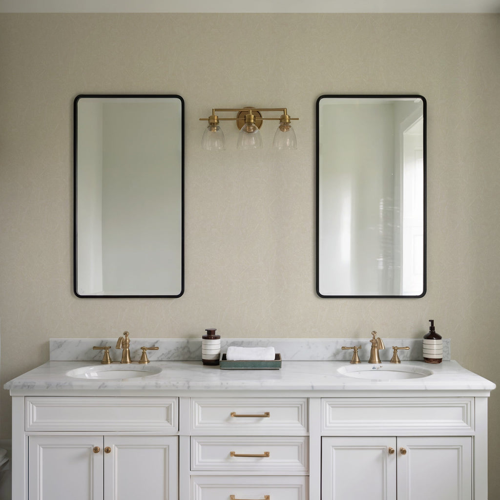 Pressed Woodwork Wallpaper - Cream room view