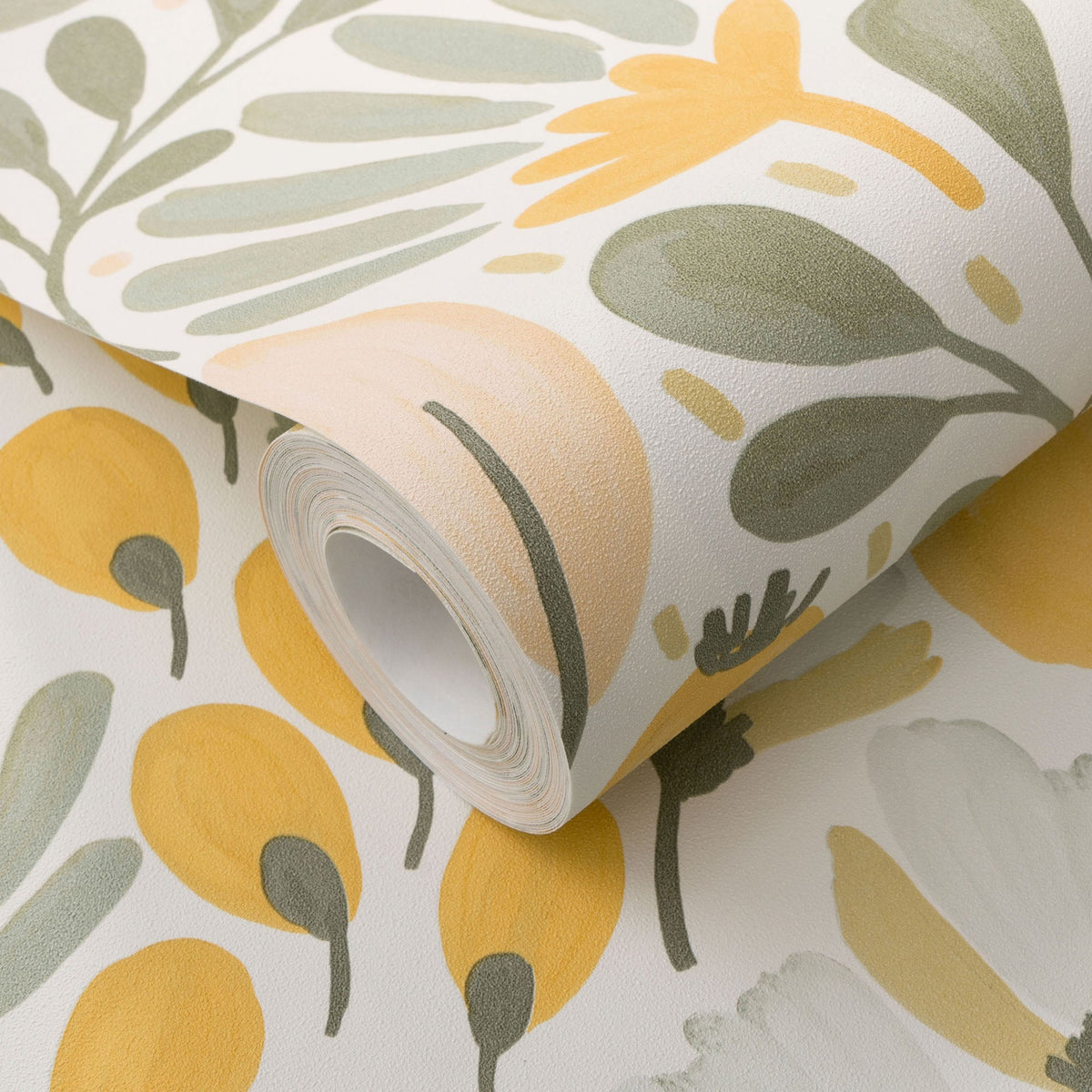Poetic Garden Wallpaper - Green room view