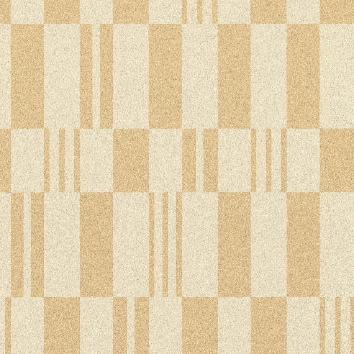 Sun Geo Stripe Wallpaper - Orange pattern