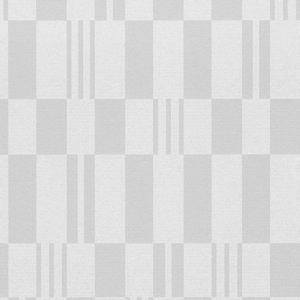 Sun Geo Stripe Wallpaper - Gray pattern