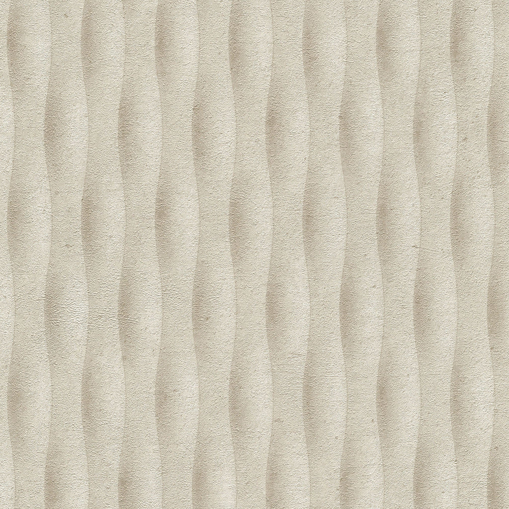 Concrete Illusion Wallpaper - Beige pattern