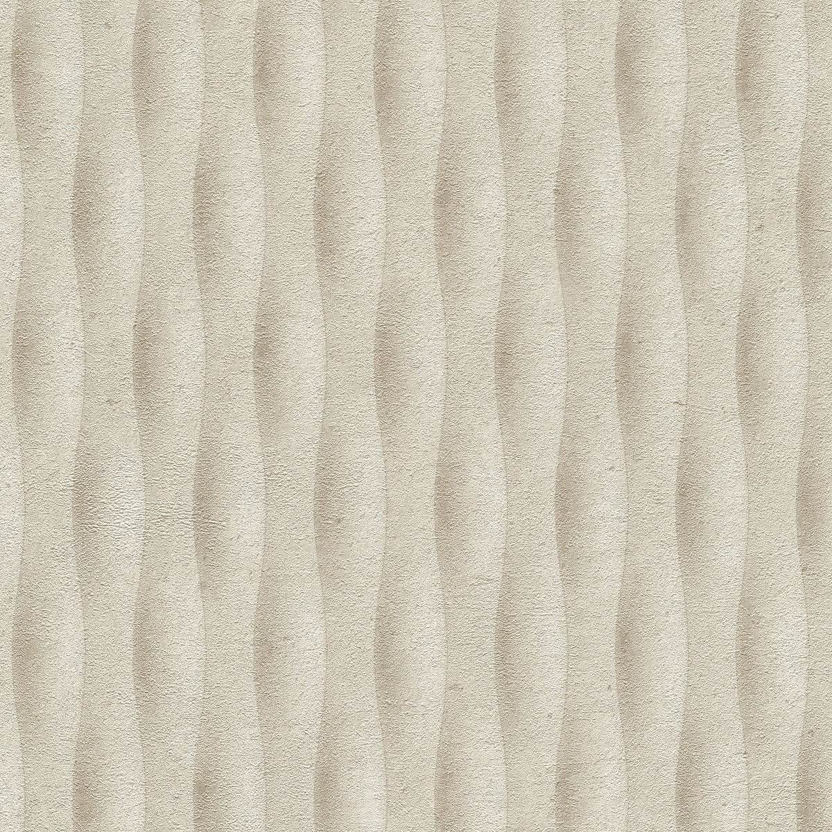 Concrete Illusion Wallpaper - Beige pattern