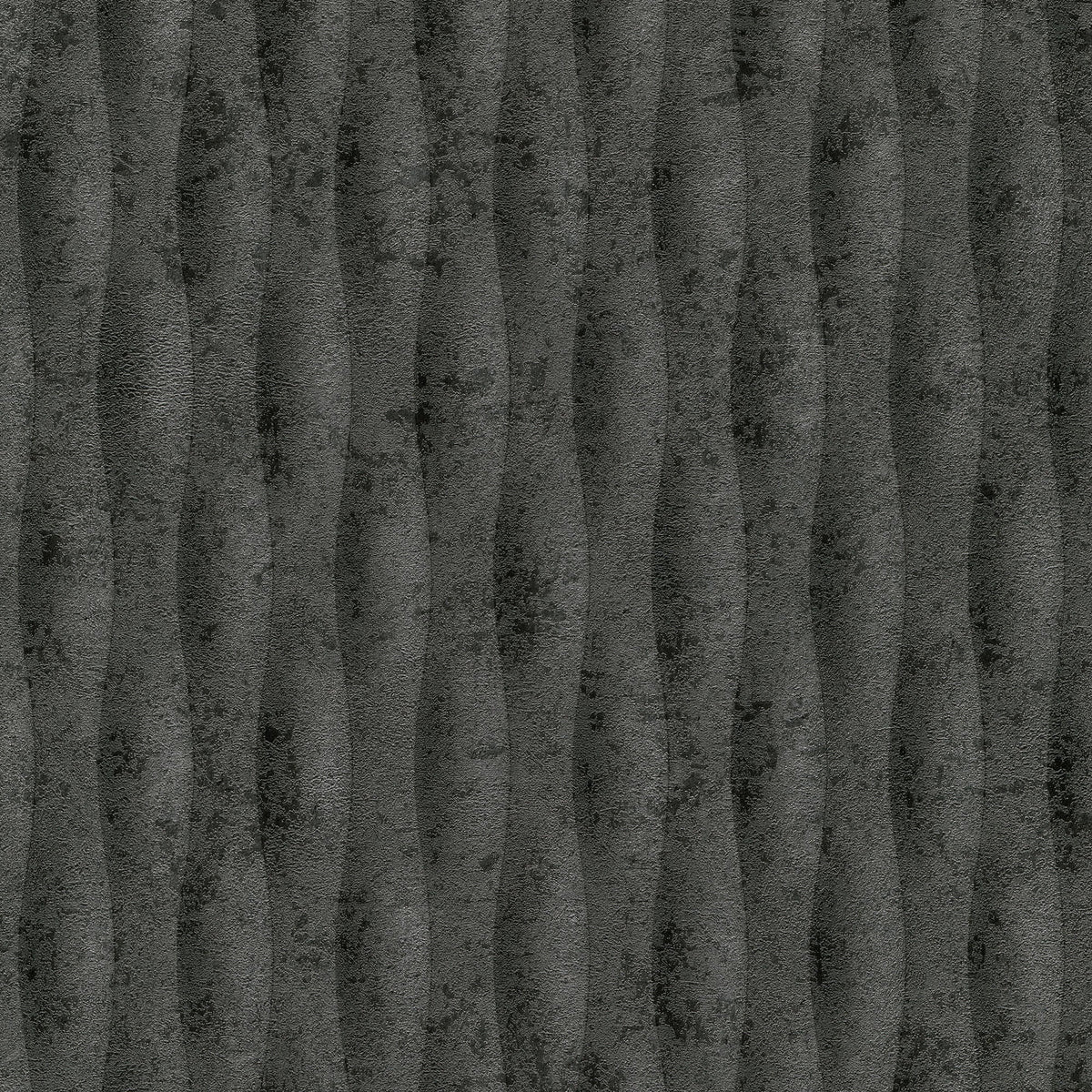 Concrete Illusion Wallpaper - Black pattern