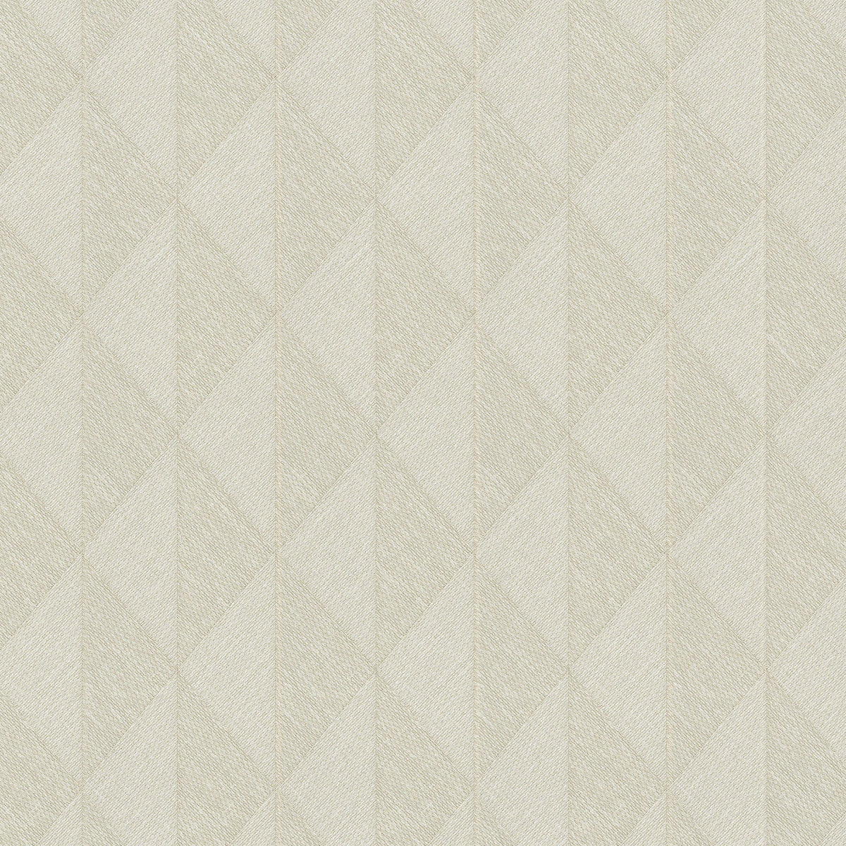 Woven Diamond Whisper Wallpaper - Beige pattern