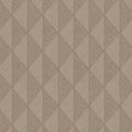 Woven Diamond Whisper Wallpaper - Brown pattern