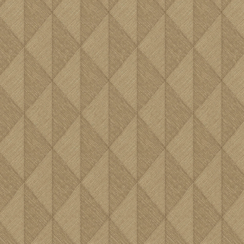 Woven Diamond Whisper Wallpaper - Yellow pattern