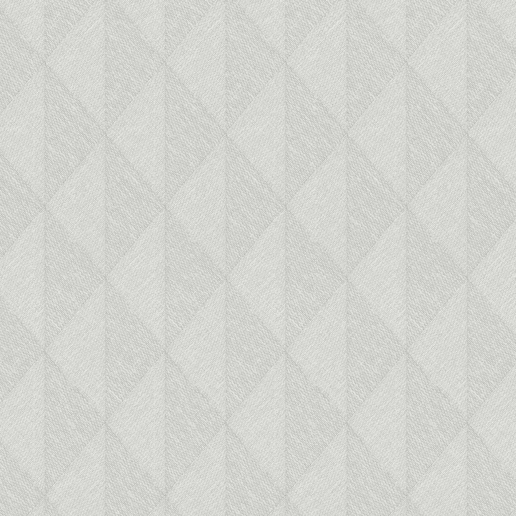 Woven Diamond Whisper Wallpaper - Gray pattern