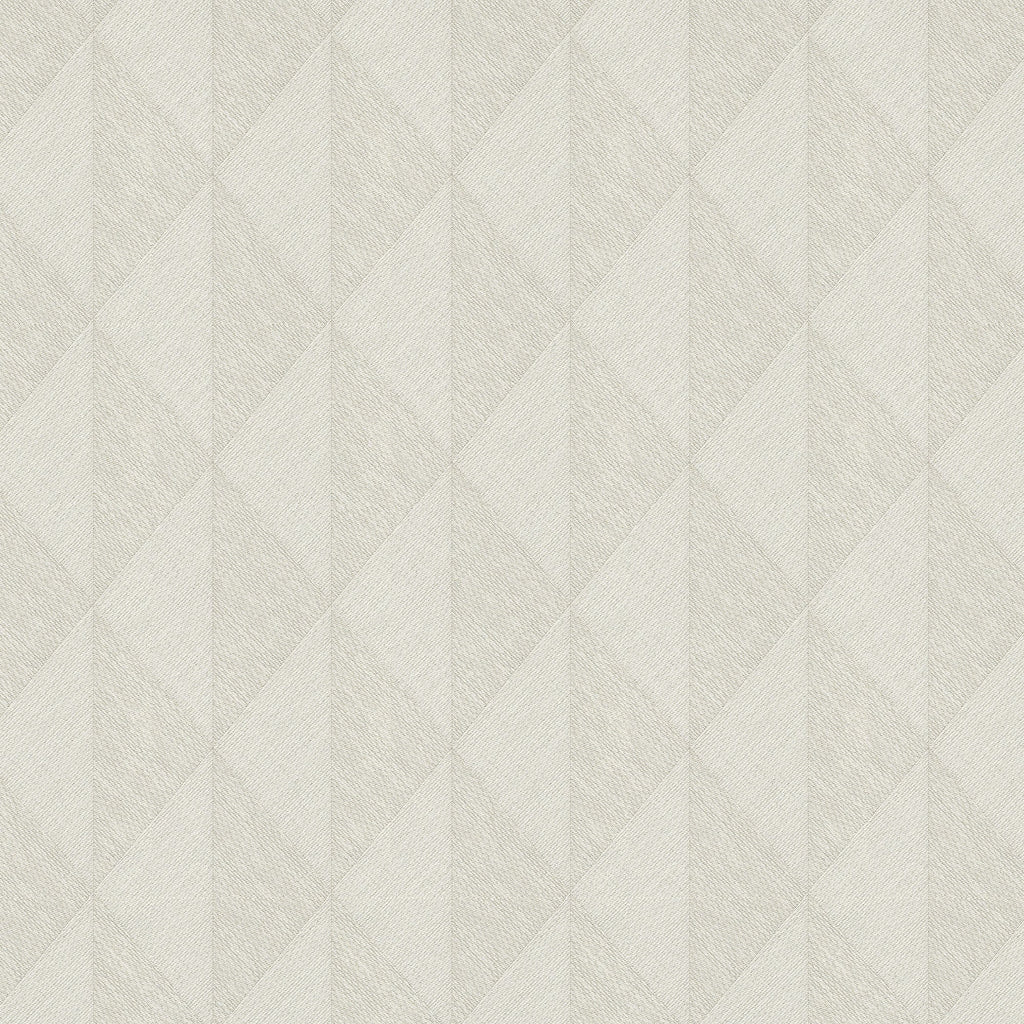Woven Diamond Whisper Wallpaper - Taupe pattern