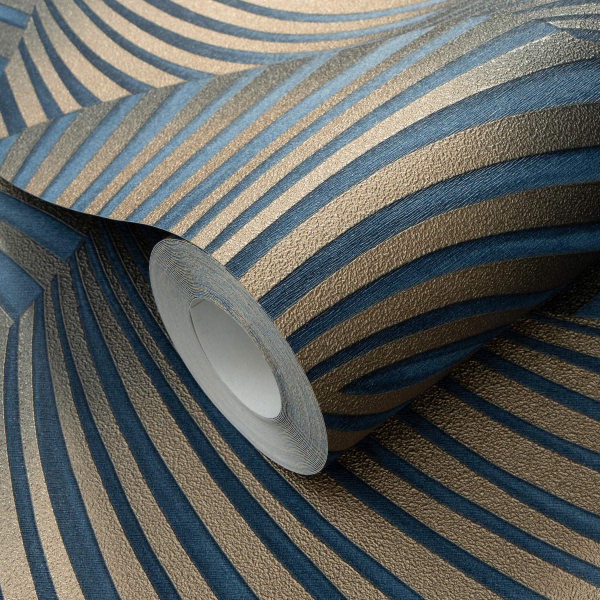 Twill Wallpaper - Blue room view