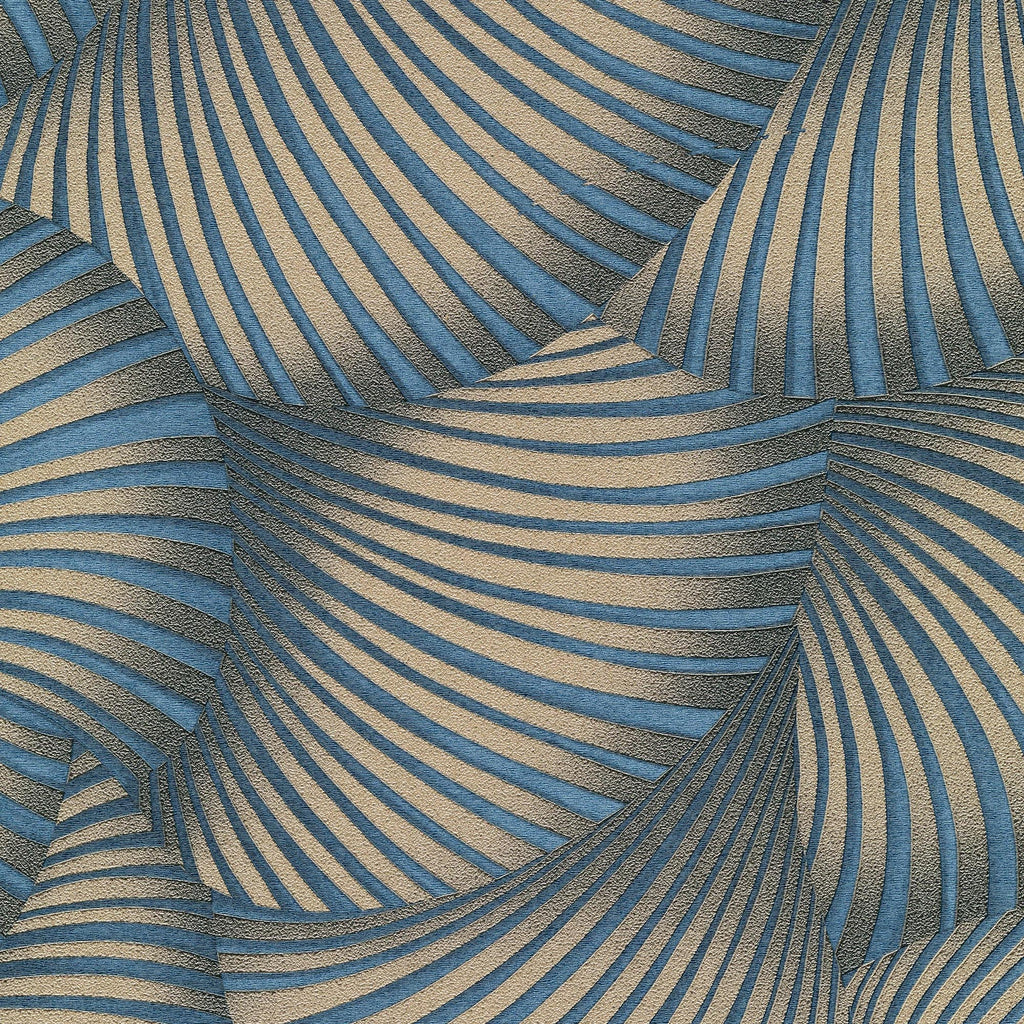 Twill Wallpaper - Blue pattern