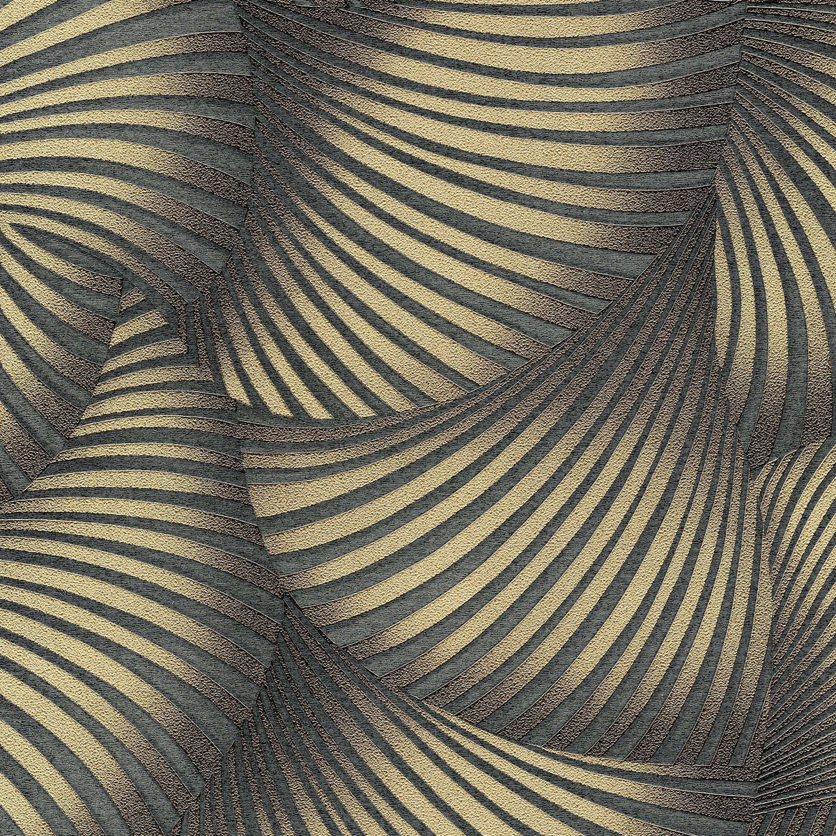 Twill Wallpaper - Black pattern
