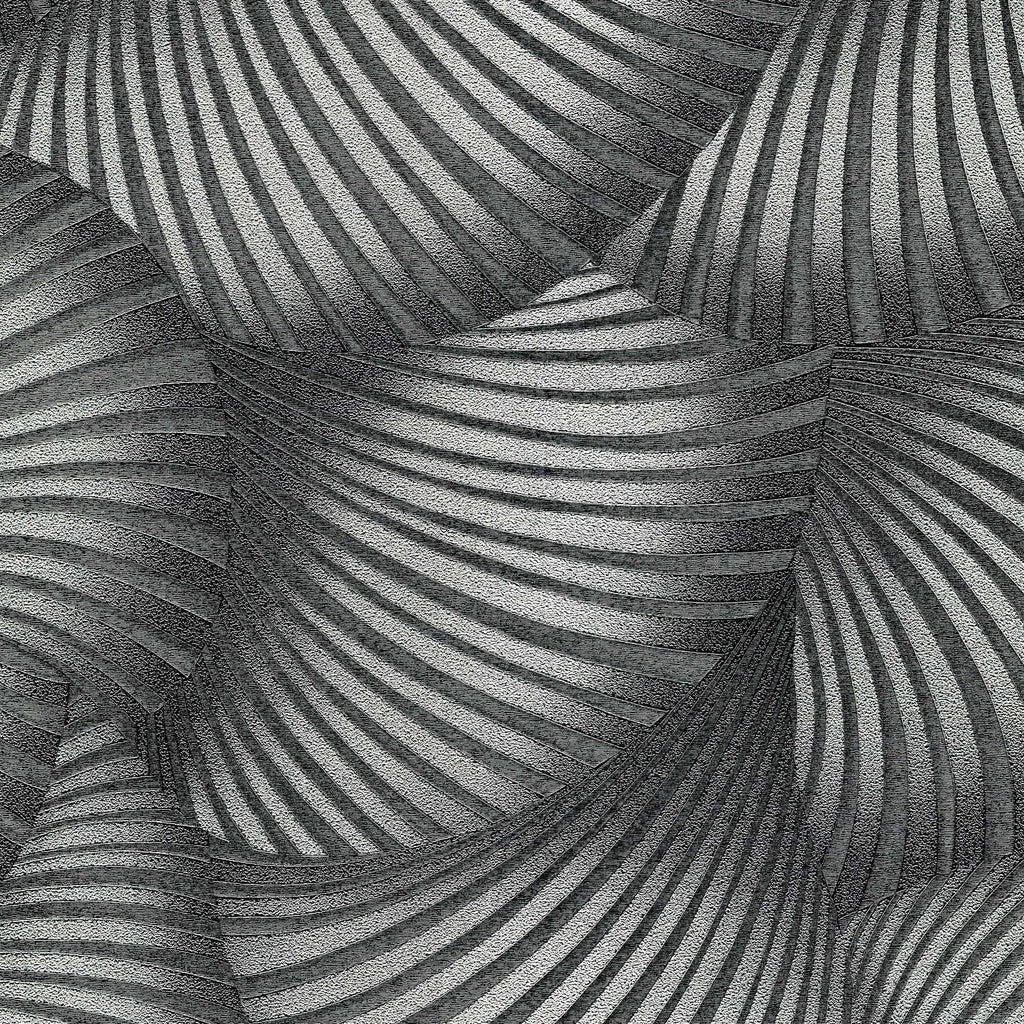 Twill Wallpaper - Silver pattern