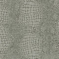 Scala Crocodile Skin Wallpaper - Brown pattern