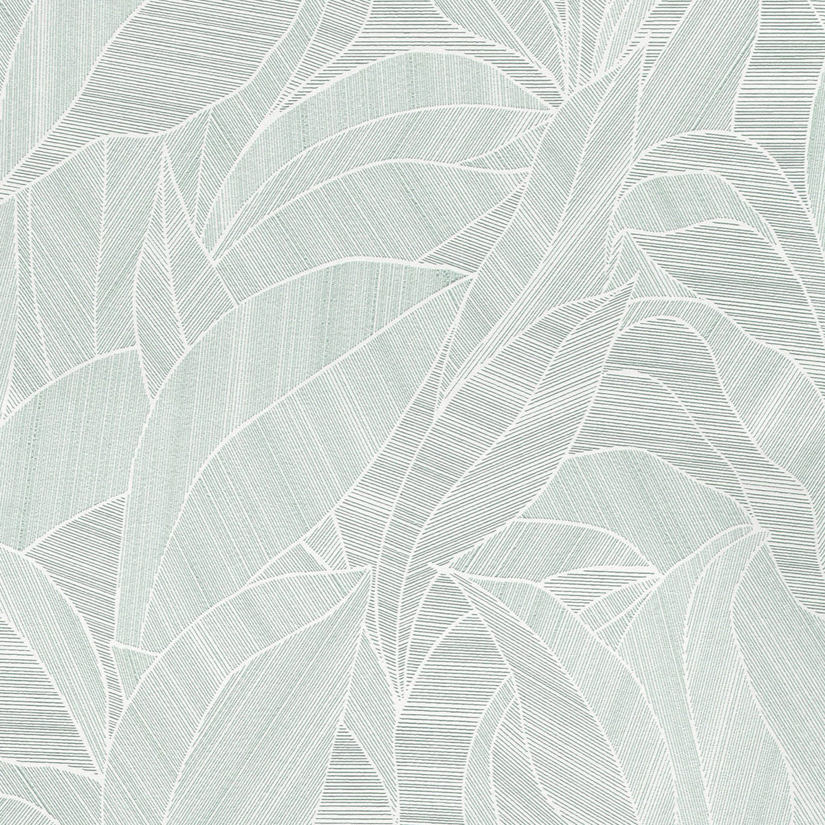 Silvana Leaves Wallpaper - Green pattern