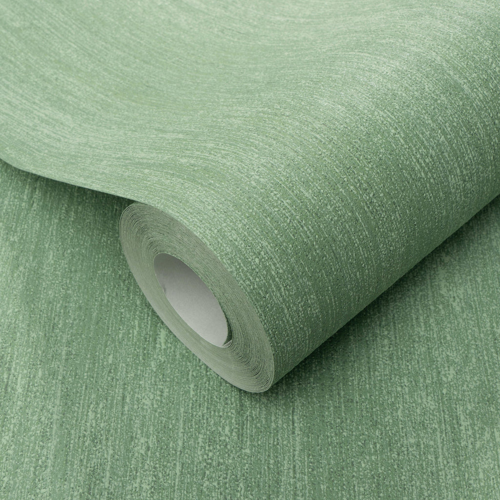 Solano Raised Texture Wallpaper - Green room view