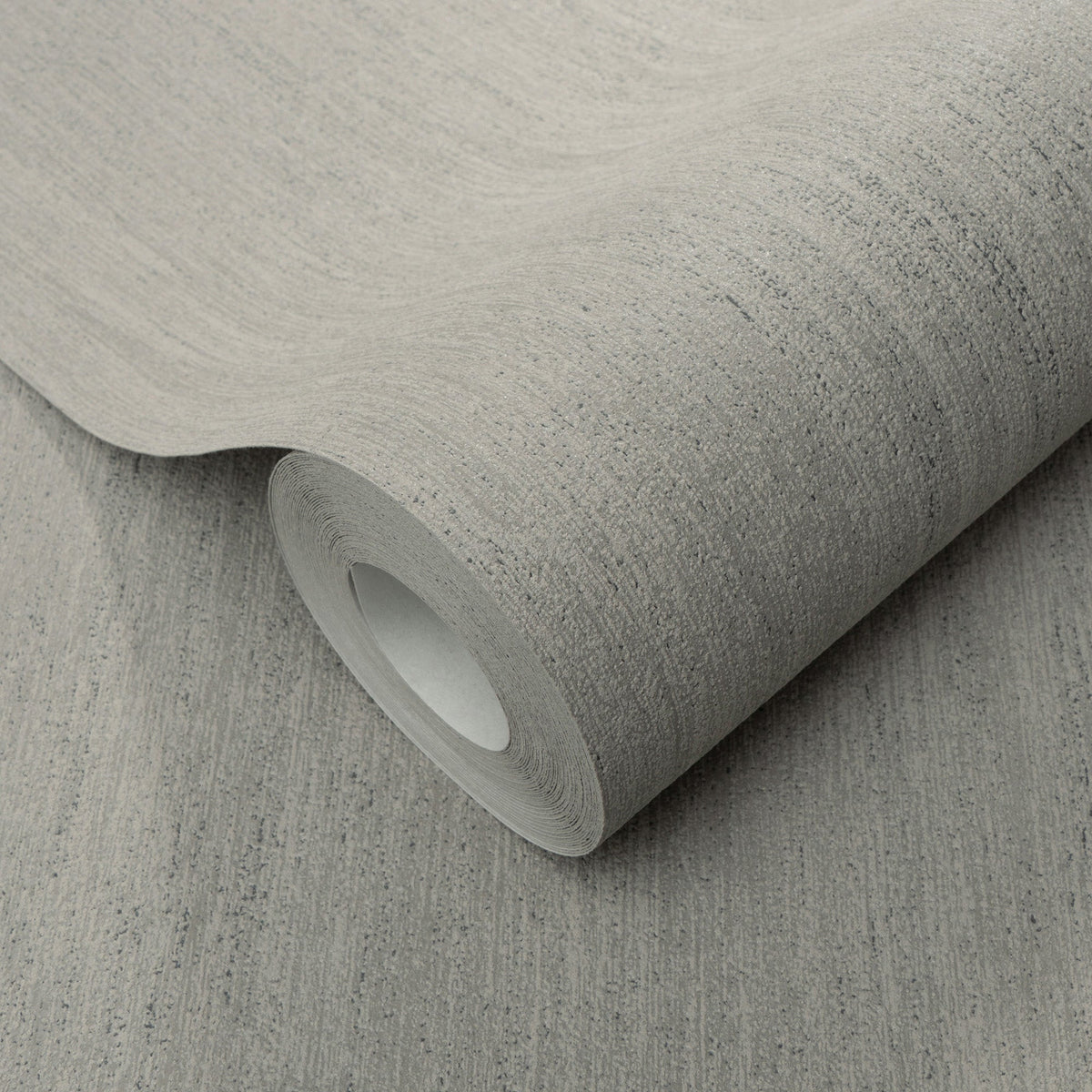 Solano Raised Texture Wallpaper - Taupe room view