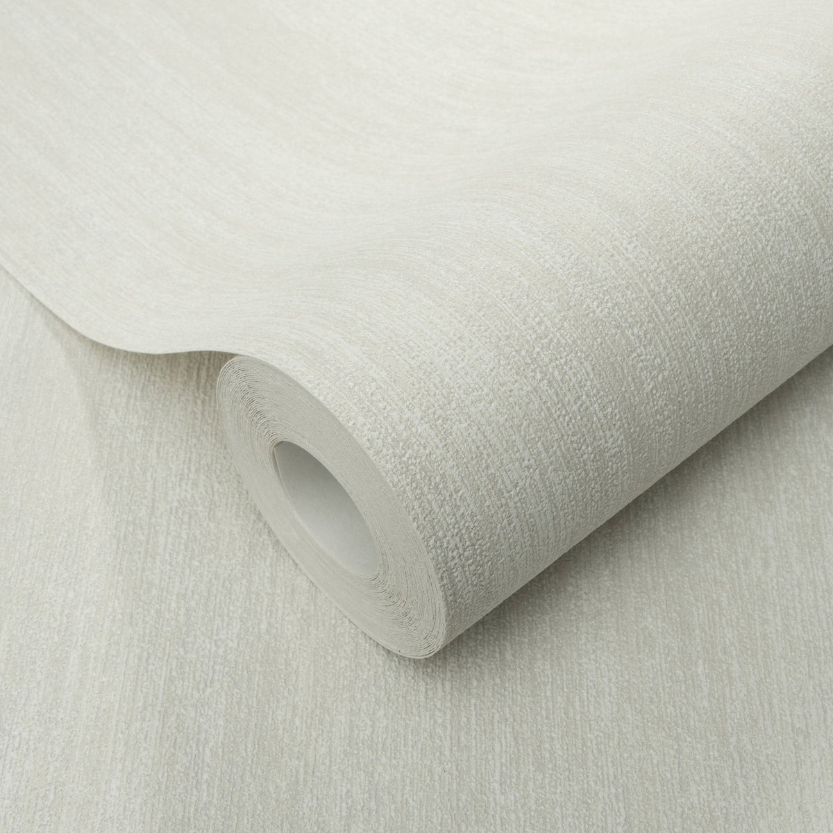 Solano Raised Texture Wallpaper - Off-White room view