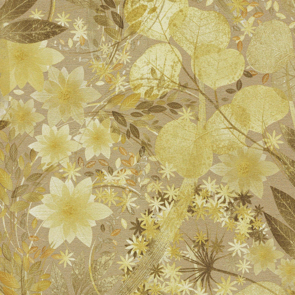 Secret Grove Wallpaper - Yellow pattern