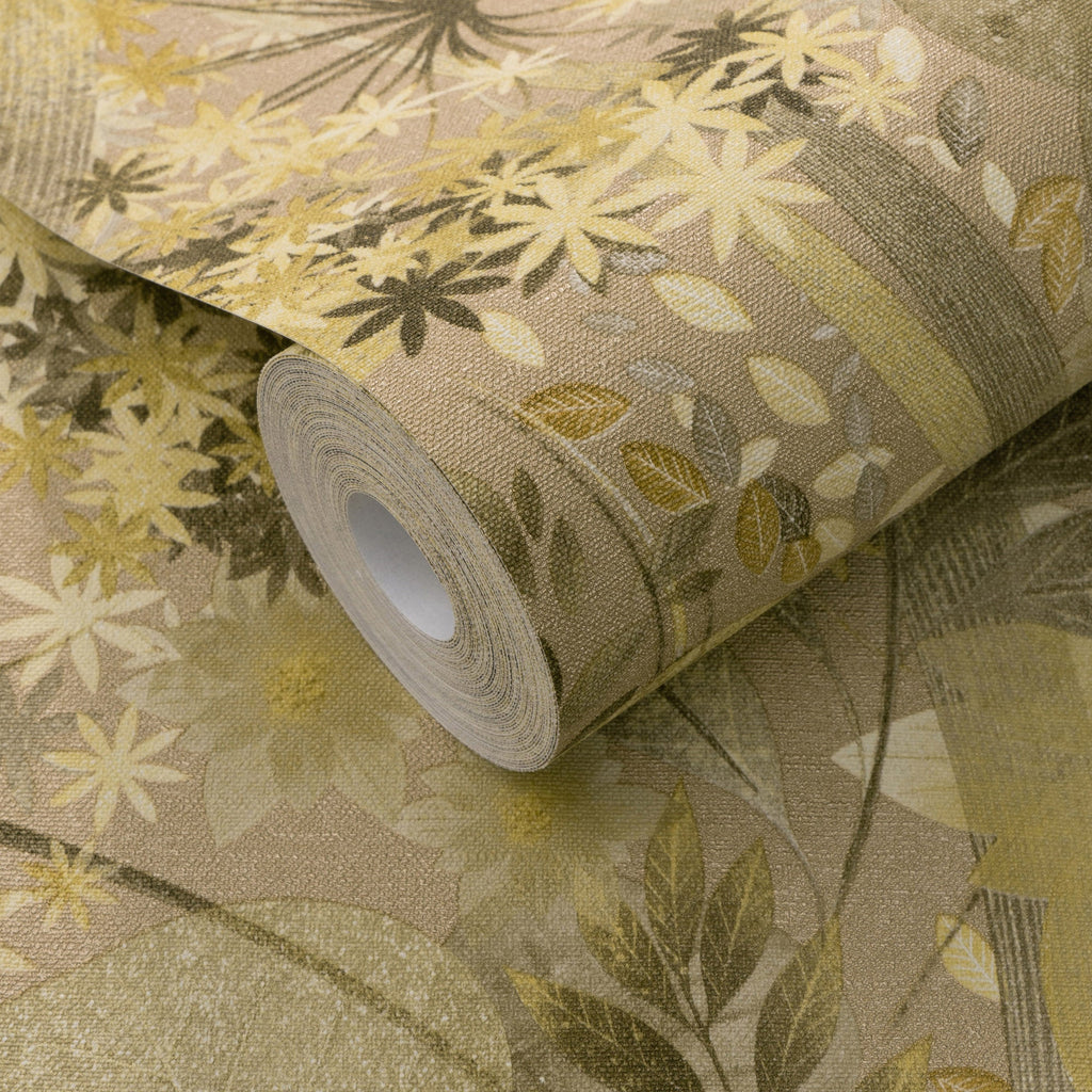 Secret Grove Wallpaper - Yellow room view