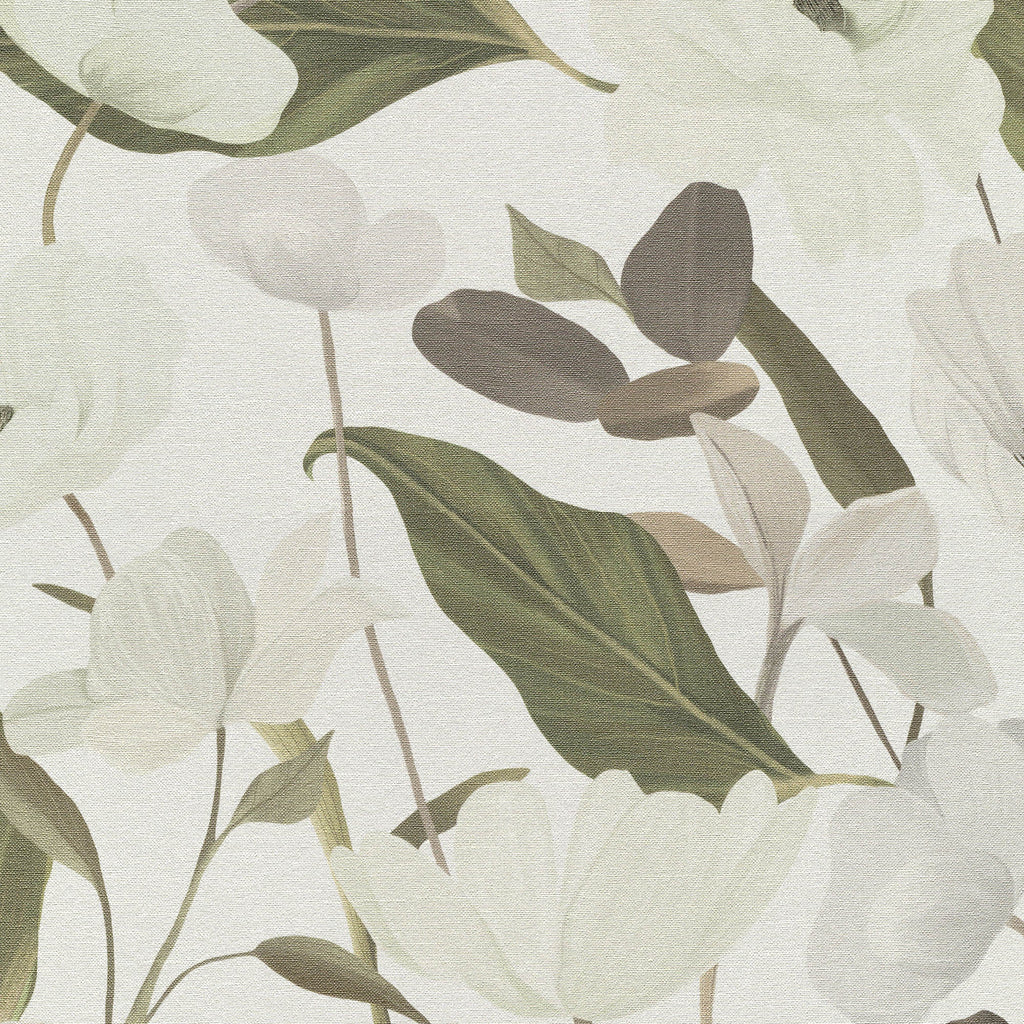 Fairy Blossom Wallpaper - White pattern
