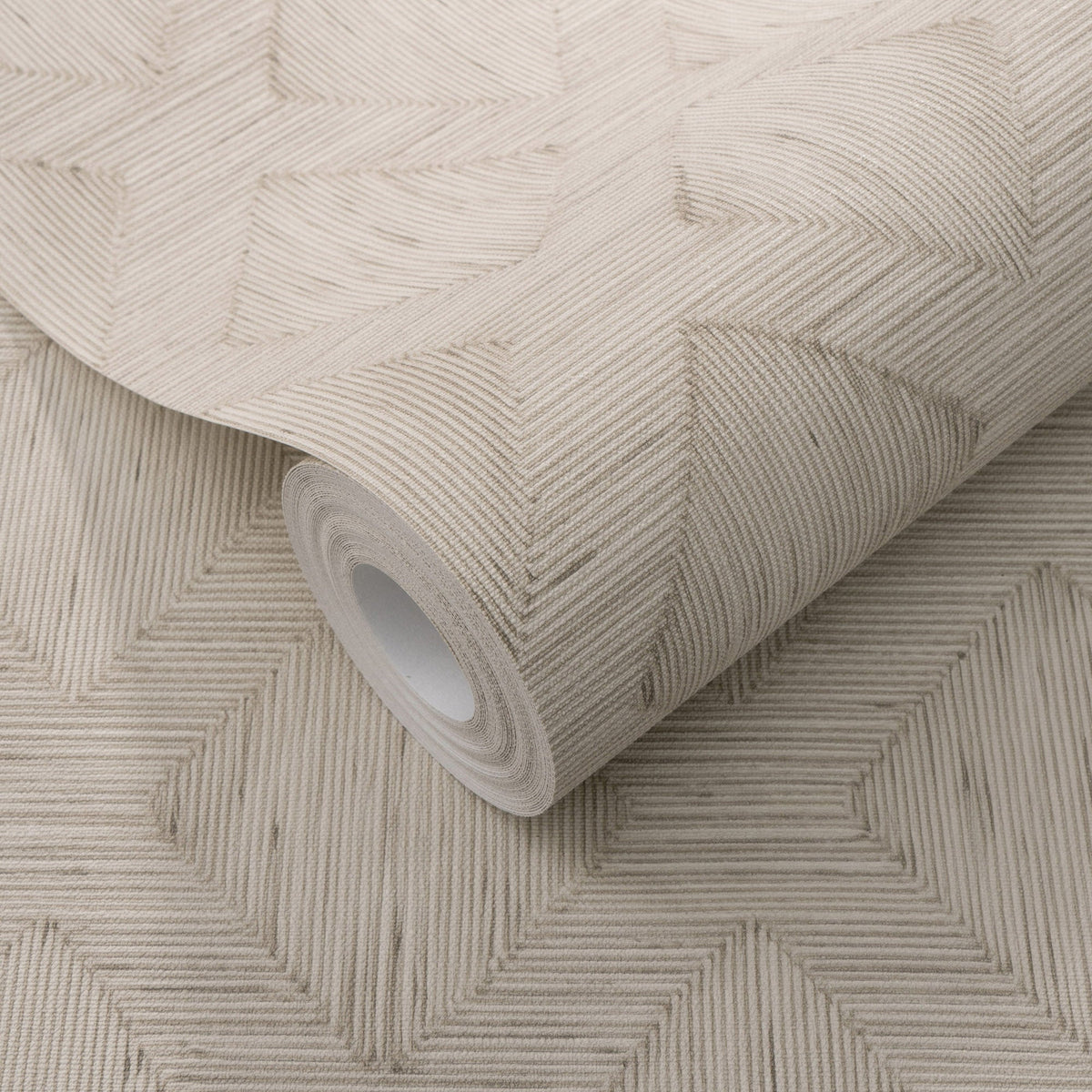 Hidden Harmony Wallpaper - Beige room view