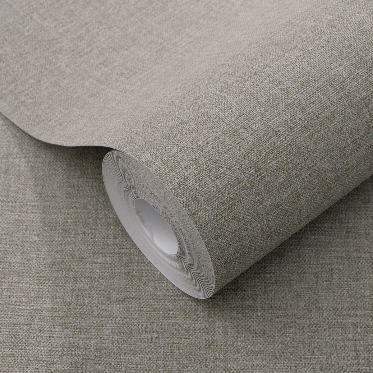 Linen Serenity Wallpaper - Dark Gray room view