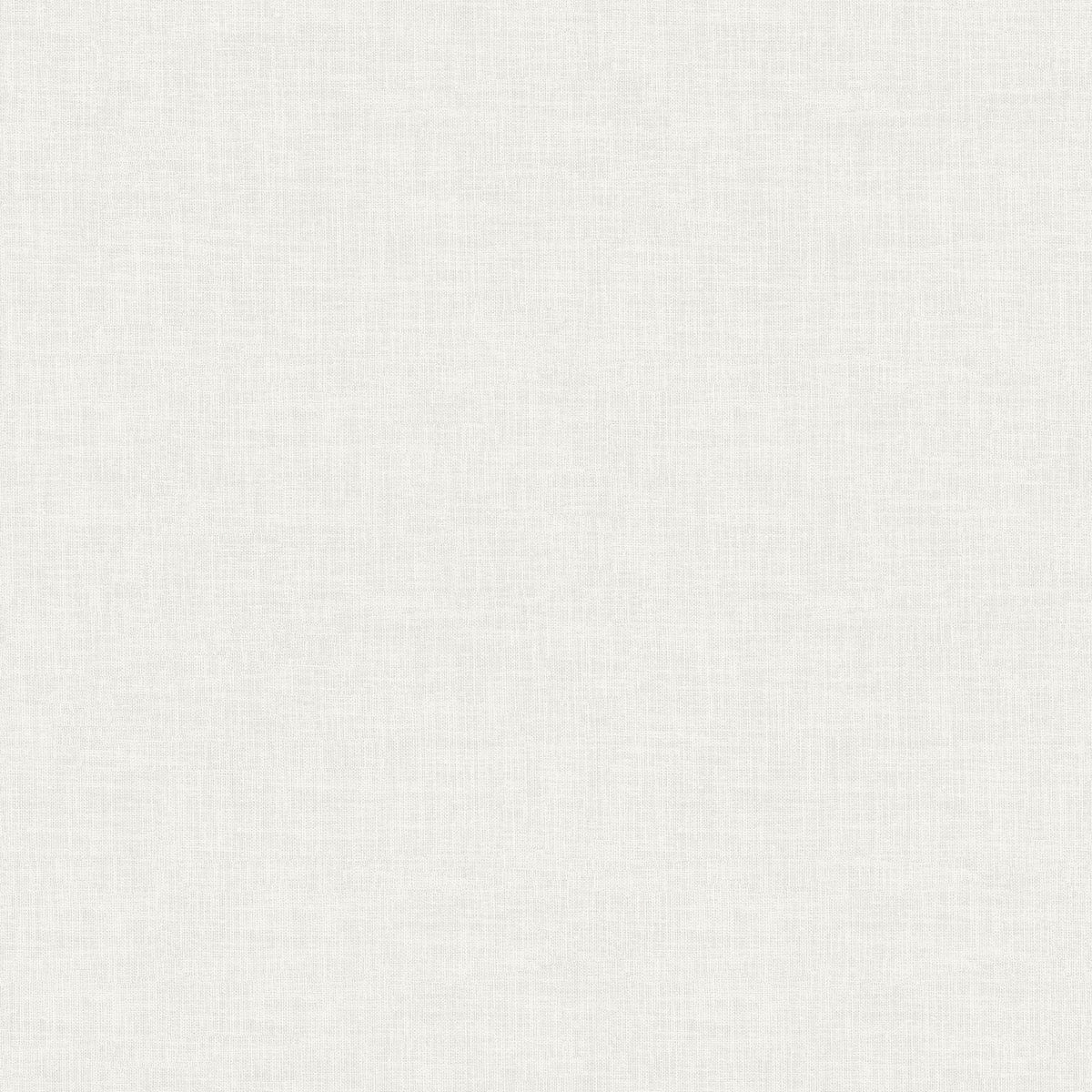 Antibes Linen Weave Texture Wallpaper - White pattern