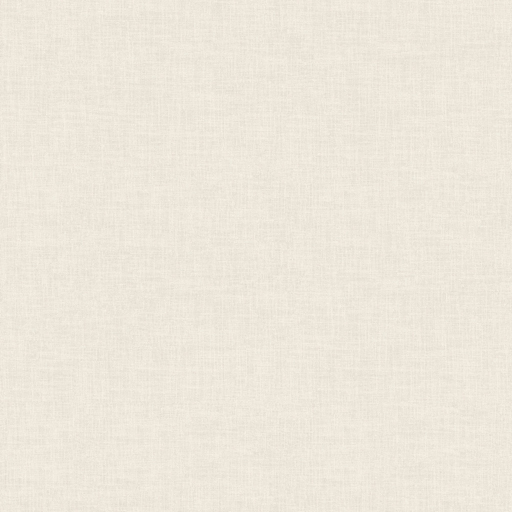 Antibes Linen Weave Texture Wallpaper - Cream pattern