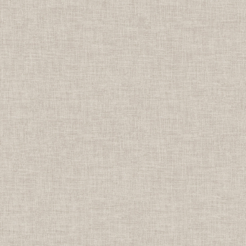 Antibes Linen Weave Texture Wallpaper - Taupe pattern