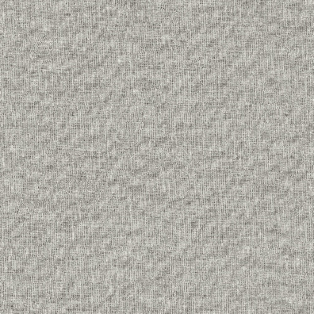 Antibes Linen Weave Texture Wallpaper - Gray pattern