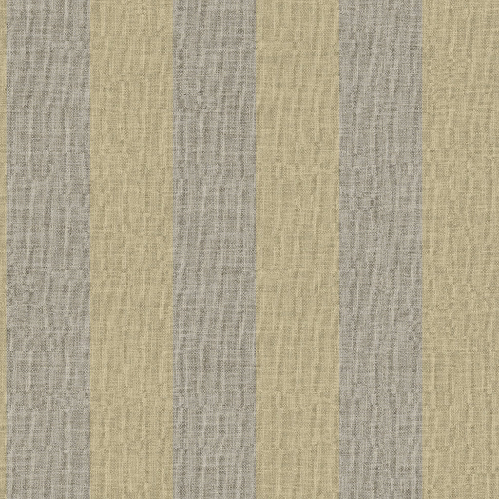 Antibes Linen Stripes Wallpaper - Sage pattern